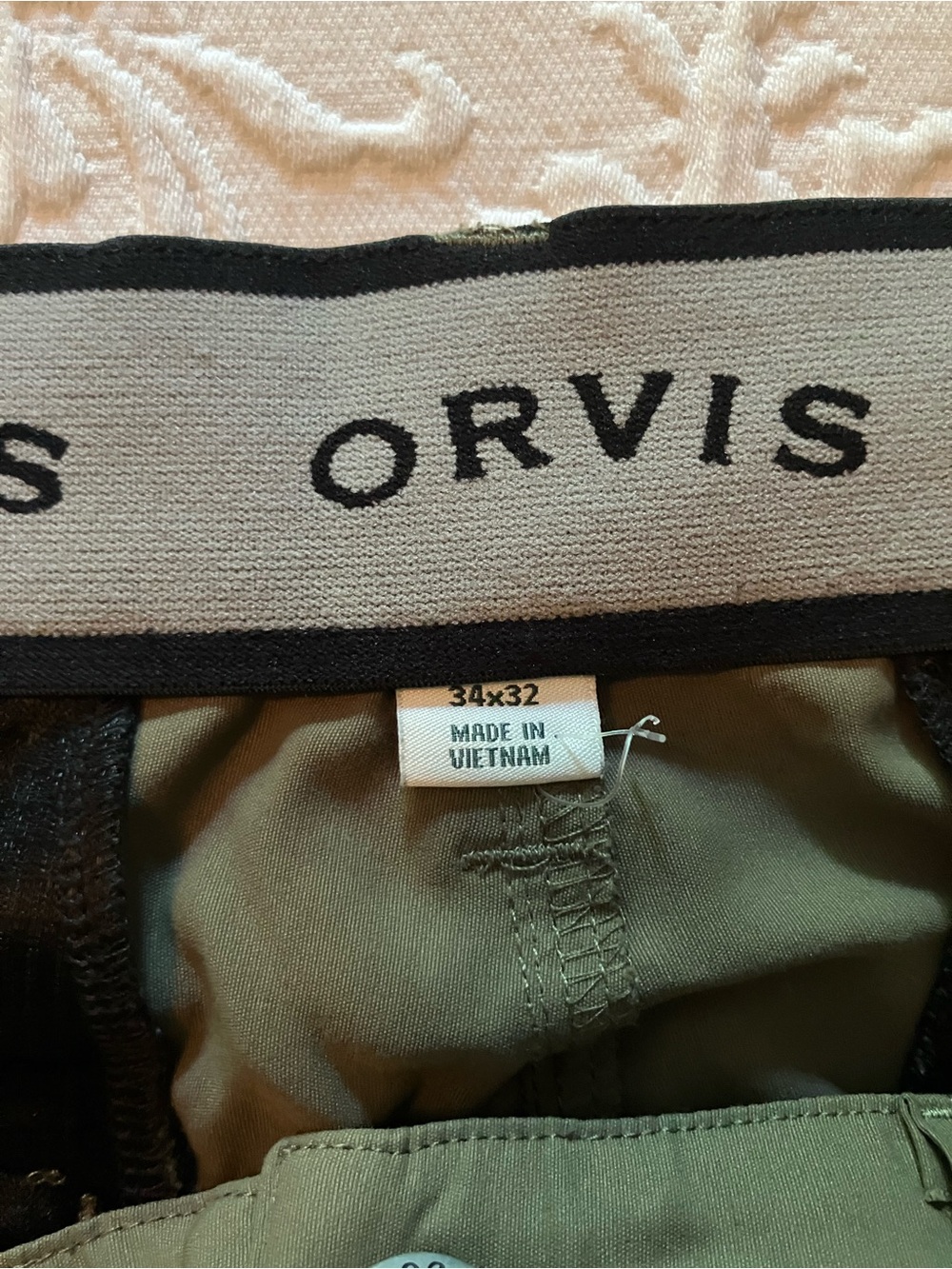 Orvis Olive Green Men's Pants